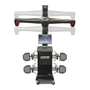 Máquina de Alineación de Ruedas 3D Hunter con Pantalla Digital, Sistema de Alineación de Piñón y Cremallera para Autos y Camiones - Product Image 1
