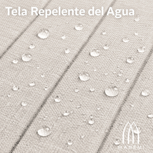 Cojín enrollable para tumbona de 190x60x1 cm, de fibra ligera, diseño portátil, con asa y funda con hebilla, para exteriores. - Product Image 5