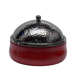 Olla caliente de cazuela exclusiva de acero inoxidable con soporte de Metal negro, artículos de comedor, olla para servir alimentos para suministros de fiesta, el precio más bajo - Product Image 3