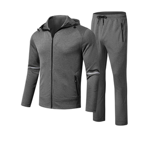 Último DISEÑO DE chándales deportivos lisos para hombre, servicio OEM de gimnasio personalizado, ropa deportiva ajustada transpirable lisa, chándal para hombre - Product Image 1