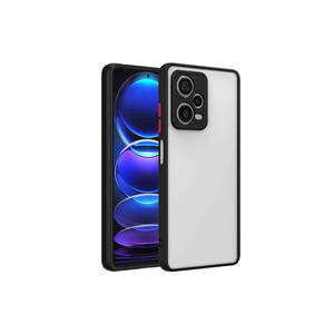 Coque de protection antichoc Zore Hux Slim en silicone noir premium pour Xiaomi Redmi Note 12 Pro Plus 5G pour Xiaomi 4G - Product Image 1