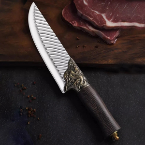 มีดทำอาหารจีนพร้อมด้ามไม้มีดทำครัวสแตนเลสชั้นนำ - Product Image 2