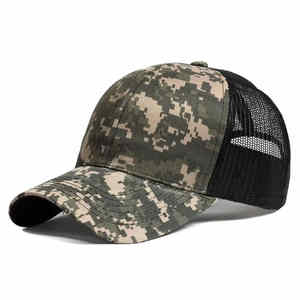 Camouflage Baseball Caps Mesh Tactical Airsoft Fishing Hunting <b>Hiking</b> Sport Adjustable Caps - Product Image 5