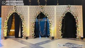 Custom Made Laser Cut <b>Screen</b> For Event Decoration High Quality LaserCut Decorative <b>Metal</b> <b>Panels</b> wedding supply Factory Australia - Product Image 2