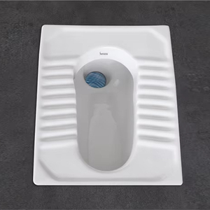 Chất lượng cao Thiết kế hiện đại ngồi xổm nhà vệ sinh <span class=keywords><strong>WC</strong></span> Pan với P-trap và S-trap giá tốt gốm sứ vệ sinh bao gồm Pan ghế - Product Image 1