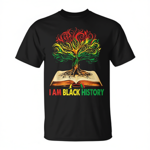 T-shirt per il Mese della Storia dei Neri: celebra la diversità e l'inclusione con questo elegante articolo promozionale - Product Image 2