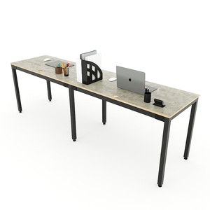 Minimalist 2-Person 240x60cm Plywood <b>Wood</b> <b>Bench</b> with Steel Legs Uconcept HBUC046 - Product Image 1
