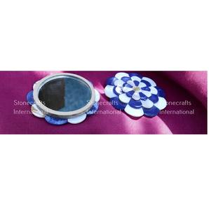 Miroir MOP moderne élégant fabriqué à la main miroir en nacre pour la décoration intérieure pour le salon et la chambre à coucher de l'Inde - Product Image 4