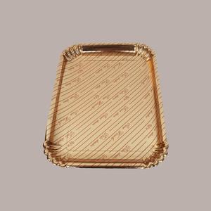 Giotto Oro No. 6 Disposable Gold <b>Cardboard</b> <b>Tray</b> 50 Pcs 24x35cm Rectangular Paper & Paperboards Product - Product Image 3