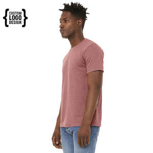 T-shirt en coton 100% premium pour homme, impression personnalisée, votre propre logo, texte, photo - Product Image 4