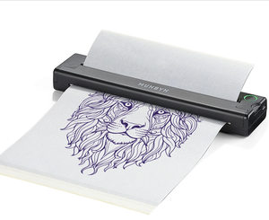 เครื่องพิมพ์ลายฉลุสำหรับสักแบบพกพา รุ่น ITP05 ของใหม่พร้อมส่ง - Product Image 1