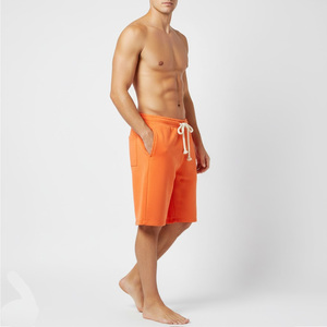 Pantalones cortos de lana para hombre en blanco, ropa deportiva de algodón liso, Impresión de logotipo personalizado, gimnasio, entrenamiento físico, ropa de calle, atuendo informal - Product Image 5