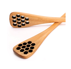 ไม้คนผสมน้ำผึ้งทำจากไม้ช้อนน้ำผึ้งอุปกรณ์ในครัวเรือนที่น่าชื่นชม - Product Image 4