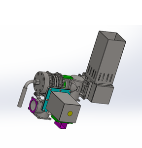 El lanzallamas unidimensional, que puede invertir y saltar cambios en una dimensión, puede ser controlado por DMX512, - Product Image 1