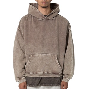Sudadera con Capucha Extra Grande para Hombre, Personalizada, Bordada, 100% Algodón Ecológico, con Bolsillos Funcionales para Invierno - Product Image 1