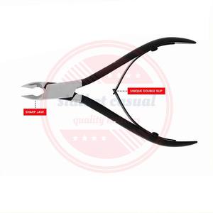 Pinzas para cutículas de uñas, pinzas para cutículas con mango de acero inoxidable para salón, pinzas para cutículas personalizadas - Product Image 2