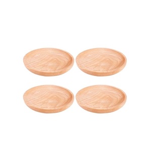 Plato de madera para gatos para restaurante, cena, plato de madera, forma redonda, nuevo diseño, plato de madera de tamaño personalizado - Product Image 4
