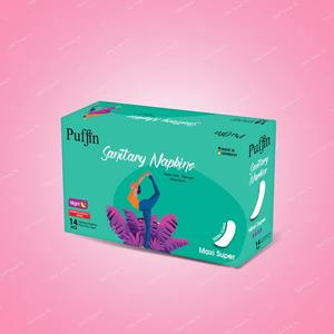 Toallas Sanitarias Ultrafinas y Suaves para Niñas, Protección Nocturna con Material Transpirable - Product Image 2