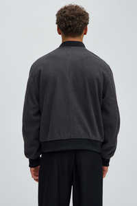 Vestes bomber élégantes pour hommes, automne-hiver 2026, fermeture éclair, chaudes et confortables, fabrication sur mesure au Pakistan - Product Image 5