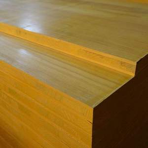 Waterproof Formwork Plywood Shuttering Triply Panel | Yellow <b>Three</b>-ply Wood Formwork Board 27x500x2500mm 3 Ply Shuttering Panel - Product Image 3