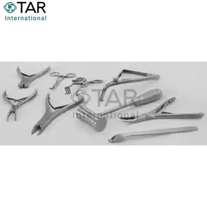 Ensemble de craniotomie de base Outils de neurochirurgie en acier inoxydable chirurgical allemand Instruments médicaux chirurgicaux orthopédiques - Product Image 4