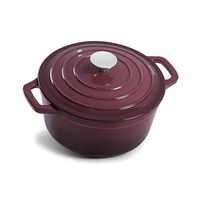Ensembles de casserole de four hollandais en émail de fonte de haute qualité