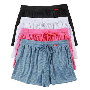 Hommes décontracté Sport Gym Fitness course Shorts maille respirant été entraînement entraînement Jogging Shorts mâle maison pantalon ample - Product Image 4