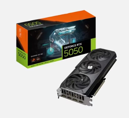Computer Components Hardware  GeForce RTX 5050 8GB GDDR6 2580MHz 128 Bit Desktop Gaming PC Graphics Video Card