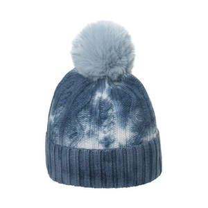 Gorro de Punto de Invierno para Niñas, con Forro de Satén de Seda Personalizado, Color Rosa, con Logotipo Bordado, de Alta Calidad - Product Image 1