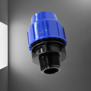 Adaptador macho de compresión recta, adaptador de rosca macho de 25mm x 3/4 pulgadas para tubería de plástico de proveedor indio para exportación a granel - Product Image 5