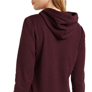 Sudadera con Capucha de Felpa de Algodón de Alta Calidad para Mujer, Diseño Extra Grande con Logotipo Personalizado, Ropa Deportiva de Talla Grande para Invierno - Product Image 6