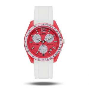 Reloj SUN & MOON 42mm Blanco y Naranja ZZ9001H - Product Image 2