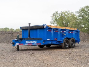 Hydraulic Aluminum Dump <b>Trailer</b> Heavy Duty 10 Ton Capacity Gear Motor for Construction Mining <b>Farm</b> Use High 2-Year Warranty - Product Image 2