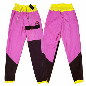 Street Wear Droit Léger Coupe-Vent Pantalon De Pluie Sérigraphie Broderie Respirant Imperméable Maille Doublure De Haute Qualité - Product Image 3