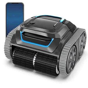 Robot Aspirador Inalámbrico de Alta Calidad para Piscinas con Clorador y Control por Aplicación, Automático 20 - Product Image 2