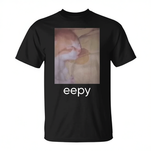 Maglietta promozionale Eepy Cat Meme - Product Image 2