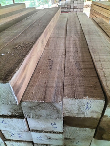 Bois de teck scié sur mesure, durable et fiable, qualité B, séchage à l'air commercial, stockage, 15-20% d'humidité, longueur 215 cm, 2,15 m - Product Image 3