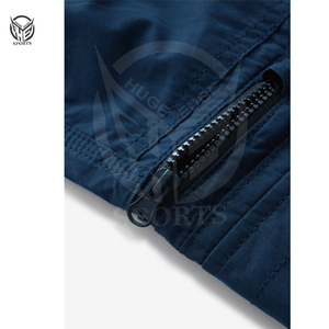 บริการ OEM กางเกงขาสั้นคาร์โก้ลำลองสำหรับผู้ชาย สไตล์ปรับแต่งได้ ปิดด้วยเชือกผูก ระบายอากาศ กันลม แห้งเร็ว ผ้าฝ้าย 100% - Product Image 2