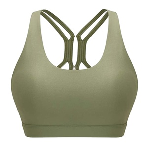 Vêtements de sport pour femmes en polyester, soutien-gorge de sport sans couture de haute qualité avec impression par sublimation personnalisée 2027 - Product Image 4