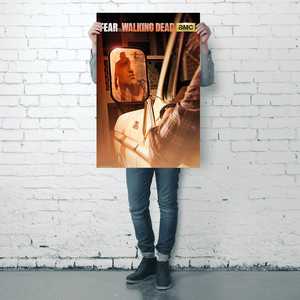 โปสเตอร์ผีดิบกระจกมองหลังผ้าใบศิลปะติดผนังสไตล์โมเดิร์น - Product Image 2