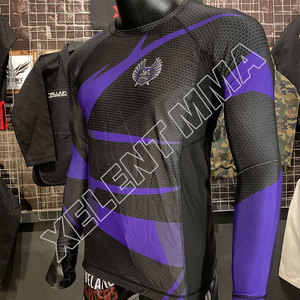 Diseño personalizado Mma Rash Guard Bjj Rashguard con su logotipo - Product Image 4