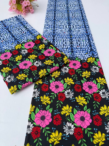 Vibrant African Wax Print and Ankara Holland Cotton Fabric Custom 100 Percent for Stylish Apparel and Home Decor Congo - Product Image 4