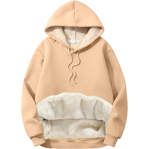 Regular Fit 100% algodón hombres pulóver Sudadera con capucha con bolsillo ligero invierno desgaste calle moda estilo - Product Image 1