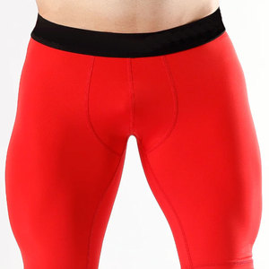 Solid Color Customized Outfit <b>Men</b> <b>Compression</b> <b>Shorts</b> Wear Fitness New Arrival anti-Bacterial hot Selling <b>Compression</b> <b>Shorts</b> - Product Image 5
