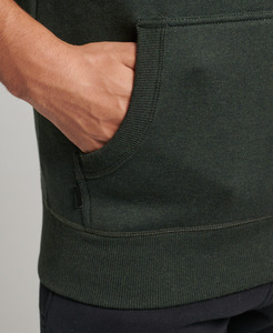 Sweat à capuche surdimensionné en molleton épais 100 % coton, style streetwear vintage, délavé à l'acide, effet usé, pour homme, automne - Product Image 6