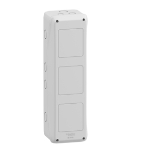 Per SCHNEIDER ELECTRIC 13993 Kaedra Contenitore per Elettronica e Strumentazione a 3 Aperture, Contenitore per Interfaccia - Product Image 1