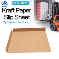 Feuilles de papier kraft pour sacs de ciment et d'engrais, avec dimensions personnalisées pour la manutention par chariot élévateur à fourche et l'expédition à l'exportation