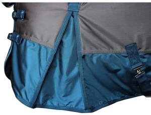 Vente en ligne de couvertures d'hiver réfléchissantes pour chevaux, coupe-vent et chaudes, rembourrées de coton pour une conduite en toute sécurité - Product Image 4