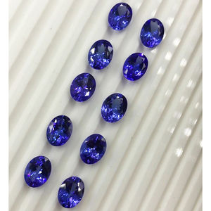 อัญมณีเจียระไนทรงรี tanzanite ธรรมชาติระดับพรีเมี่ยมสำหรับแหวนต่างหูจี้และออกแบบเครื่องประดับตามสั่ง - Product Image 5