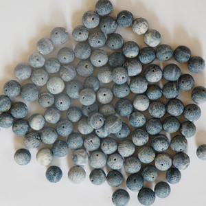 Perle de coquillage bleu naturel taillée en forme de coquillage, motif de coupe A, pour la création de bijoux - Product Image 1